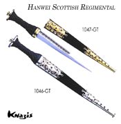 ハンウェイ(Hanwei) スコティッシュ レジメンタルダーク、ブラック/シルバー